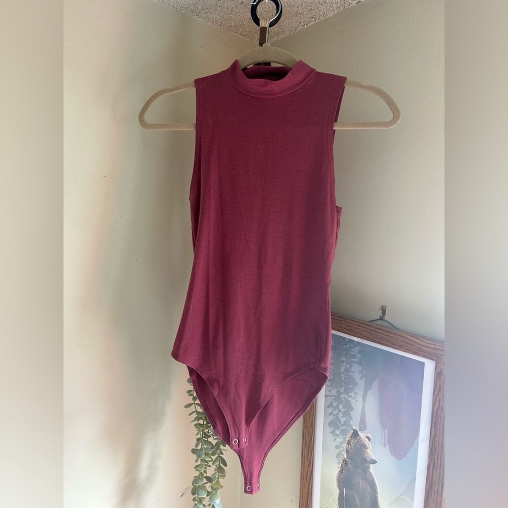 Mock Neck Bodysuit